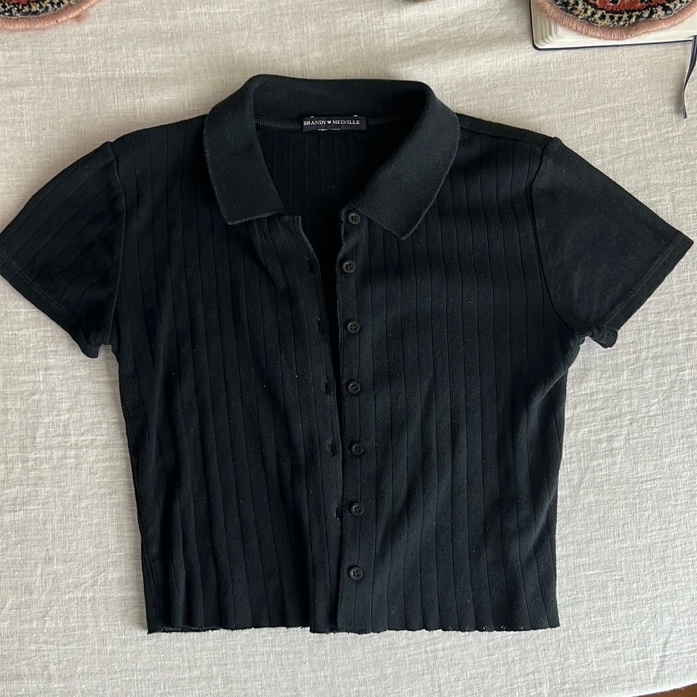 Brandy Melville Caroline Eyelet Top